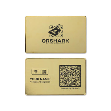Premium Luxury Gold Digital Business Card