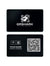NFC Black Metal Digital Business Card