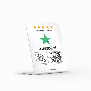 NFC & QR TrustPilot Review Stand